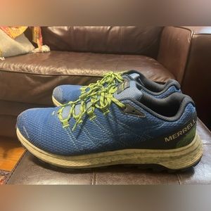 Blue Merrell - size 13 Men’s - Merrell Fly Strike Trail Shoe